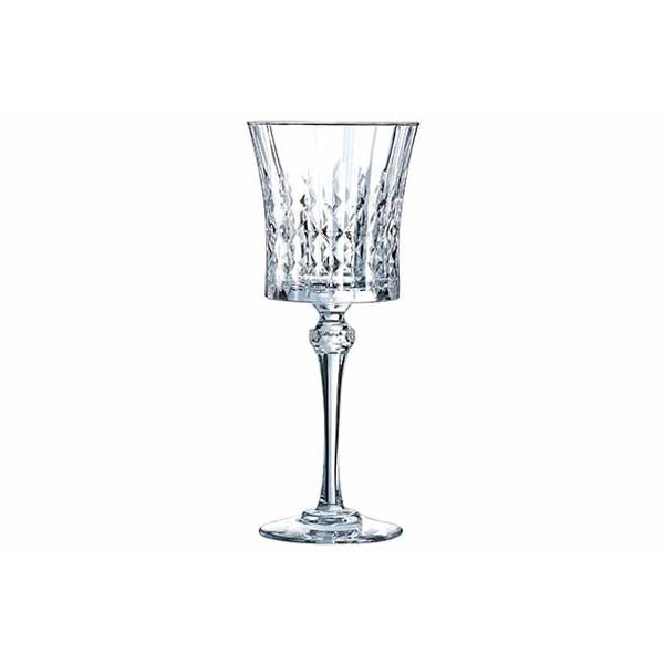 Cristal d'Arques Lady Diamond Wijnglas 27cl Set4 D8,9xh21,2cm