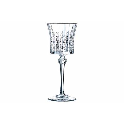 Lady Diamond Verre A Vin 19cl Set4 D8,1xh20,1cm  Cristal d'Arques