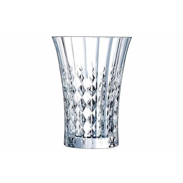 Cristal d'Arques Lady Diamond Tumbler Fh 36cl Set4 D9,6xh13cm