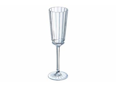 Macassar Champagneglas 17cl Set4 D6,1xh23,3cm