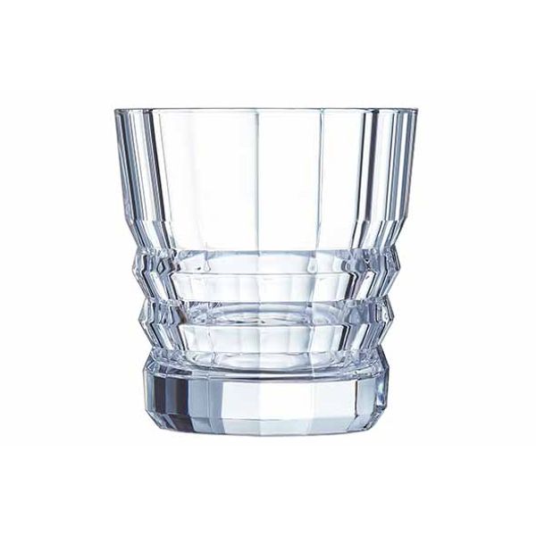 Cristal d'Arques Architecte Tumbler Fb 32cl Set4 D9,4xh9,9cm