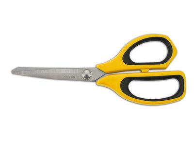 CISEAUX DE CUISINE 21,5CM JAUNE BLISTER