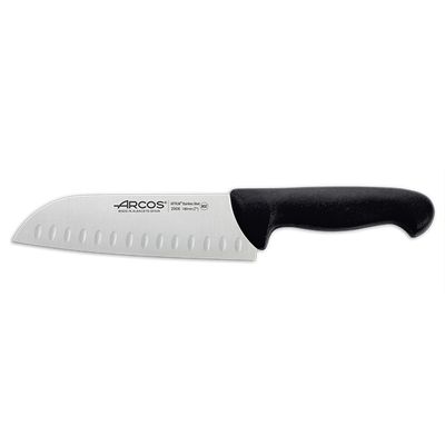 2900 Serie Noir Cout Santoku 18cm Granton Edge  Arcos