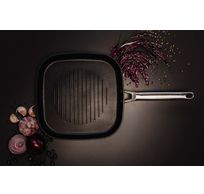 Samoa Induction Poele A Grill  28x28cm  