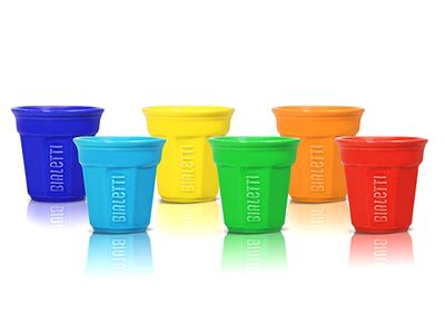 Bicchierini S6 Bekers 6ass-90ml 