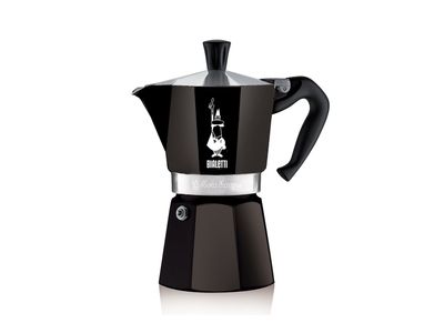 Moka Express Zwart 6t 
