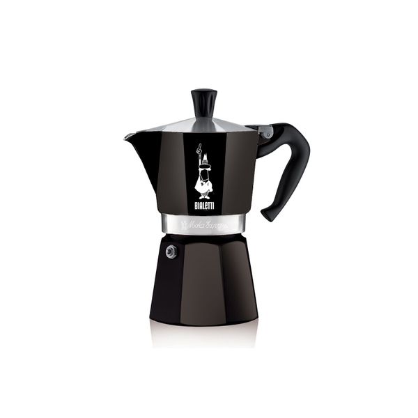 Bialetti Moka Express Zwart 6t 