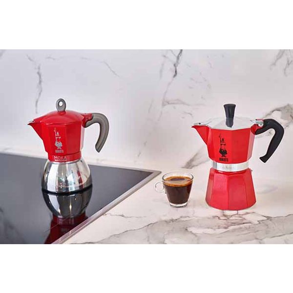 Bialetti Moka Express Rood 6t 