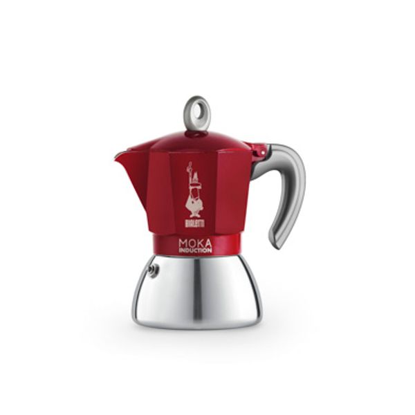 Bialetti Moka Induction Koffiemaker Rood 4t 