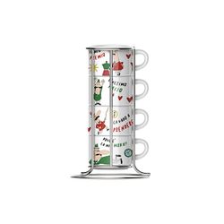 Turistici Cappucino Tas Set4 265ml Ass  