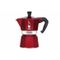 Deco Glamour Moka Express Rood 3 Tassen  