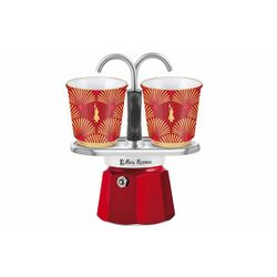 Bialetti Deco Glamour Mini Express + 2 Tassen  