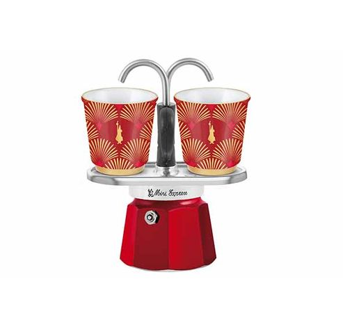 Deco Glamour Mini Express + 2 Tasses   Bialetti