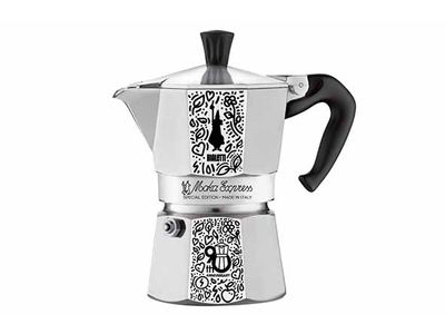 Moka Koffiekan 3t 90th Anniversary Incl.  Zak Met Trekkoord