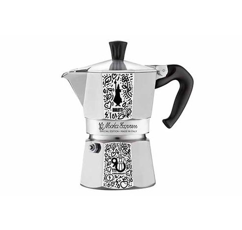 Moka Koffiekan 3t 90th Anniversary Incl.  Zak Met Trekkoord  Bialetti