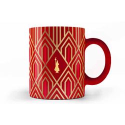 Bialetti Deco Glamour Mug Rood 33cl  