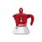 Moka Induction Exclusive Koffiemaker 2t Rood 