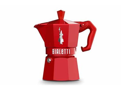 Moka Exclusive Koffiemaker Rood 3t 