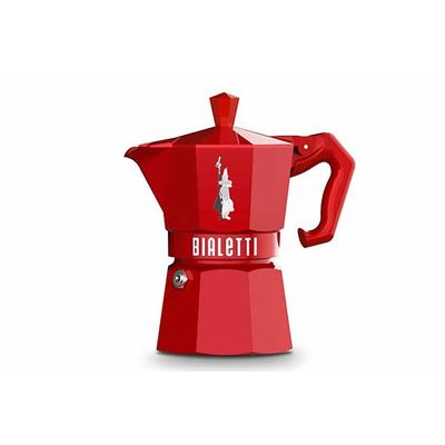 Moka Exclusive Koffiemaker Rood 3t  