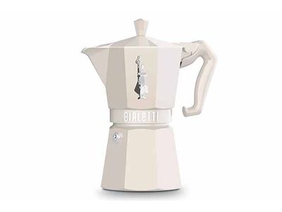 Moka Exclusive Koffiemaker Cream 6t 