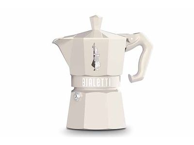 Moka Exclusive Koffiemaker Cream 3t 