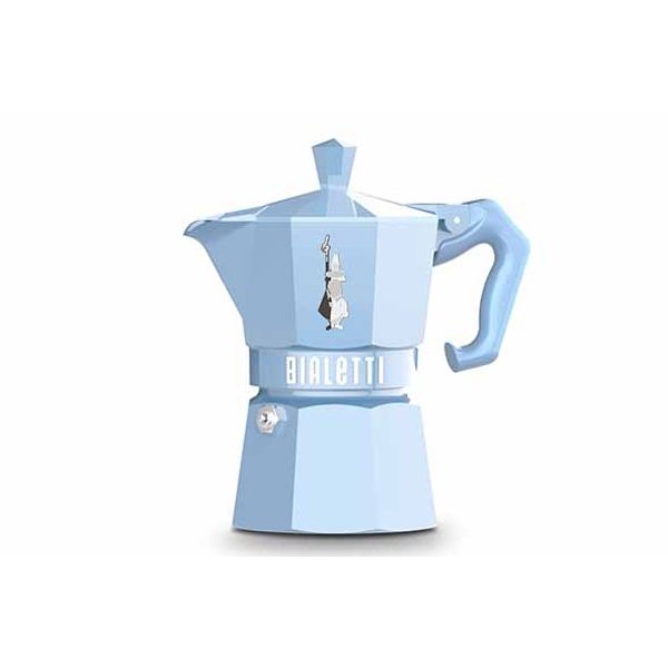 Bialetti Moka Exclusive Koffiemaker Blauw 3t 