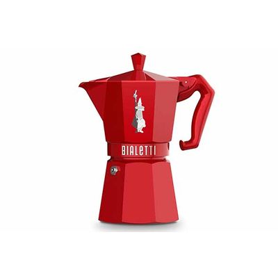 Moka Exclusive Koffiemaker Rood 6t  