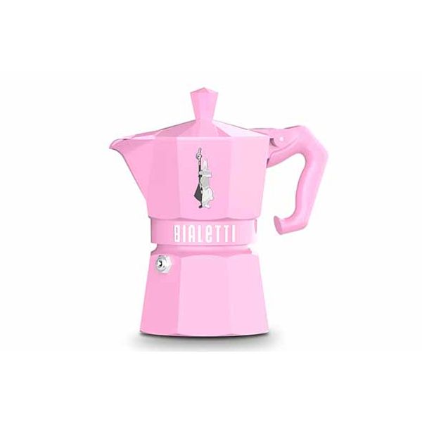 Bialetti Moka Exclusive Koffiemaker Roze 3t 