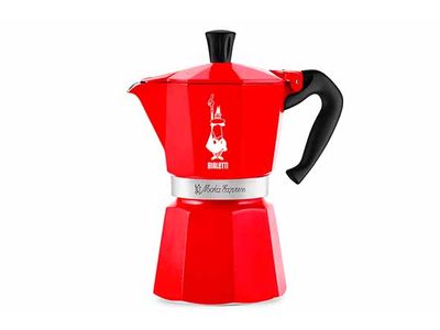 Schiaccianoci Moka Express 6t Rood 