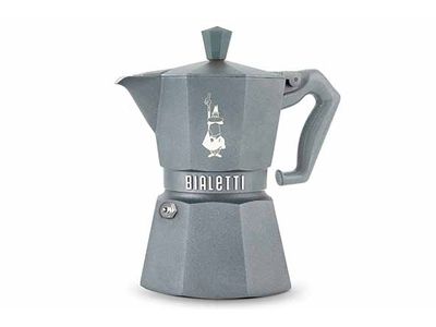 Moka Exclusive Induction Cafetiere 3t Silver Grey