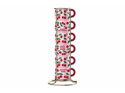 Mercato Della Frutta Tas Set6 Stackable - Rainbow Rose