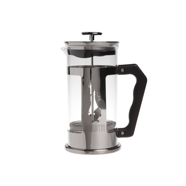 Bialetti French Press Preziosa M.ergonomisch Hv B Akeliet 1l Borosolicaat-inox 18-10