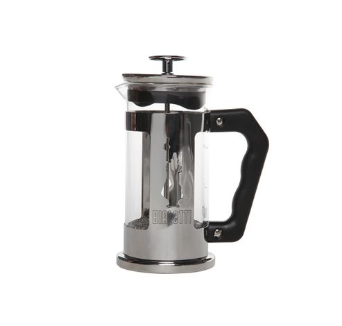 French Press Preziosa 0,35l-borosilicat Inox 18/10-poignee Ergo Bakelite  Bialetti