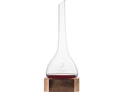 Iconics Decanteerkaraf met houten voet 0,75L