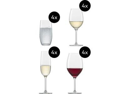 FOR YOU Glazenset 16delig