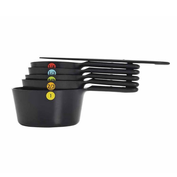 Oxo Maatcup set 6-delig zwart