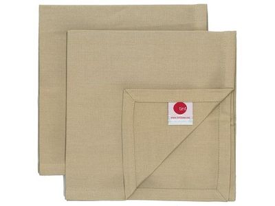 Uni Giftset 2 Servetten 45X45cm Cobblestone