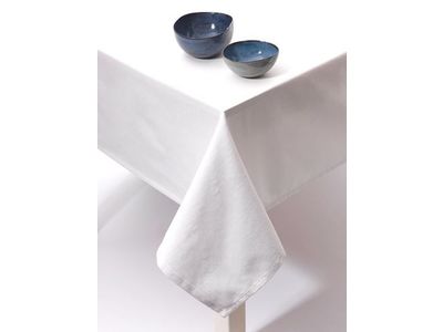 Basic Uni Tafelkleed 170x350cm neige/snow