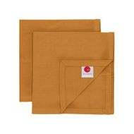 SET 2 SERVIETTES UNI 45X45 ALMOND 