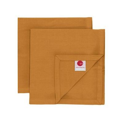 SET 2 SERVIETTES UNI 45X45 ALMOND  Tint