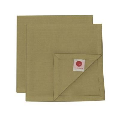 SET 2 SERVIETTES UNI 45X45 BOA  Tint