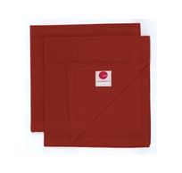 SET 2 SERVIETTES UNI 45X45 KETCHUP 