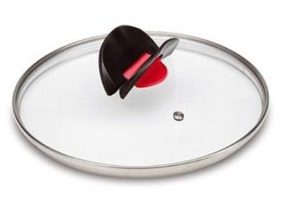 Glazen deksel met stoomventiel 24cm