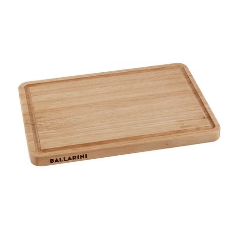 Snijplank rubberhout 2-zijdig 32x22cm  Ballarini