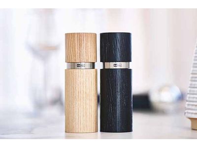 Textura Set Moulin Poivre-sel D5xh15cm Bois De Frene