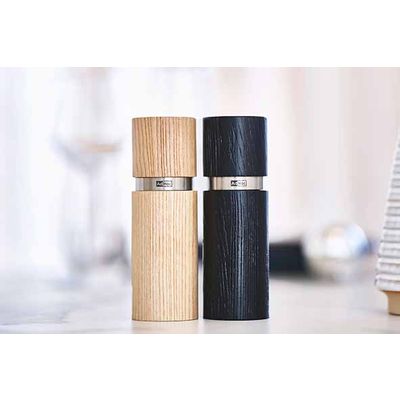 Textura Set Moulin Poivre-sel D5xh15cm Bois De Frene  Ad Hoc