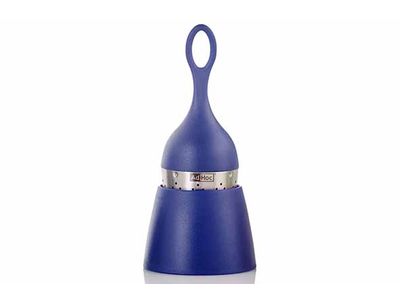 Floatea Thee-ei Donkerblauw Met Houder D4xh12,5cm