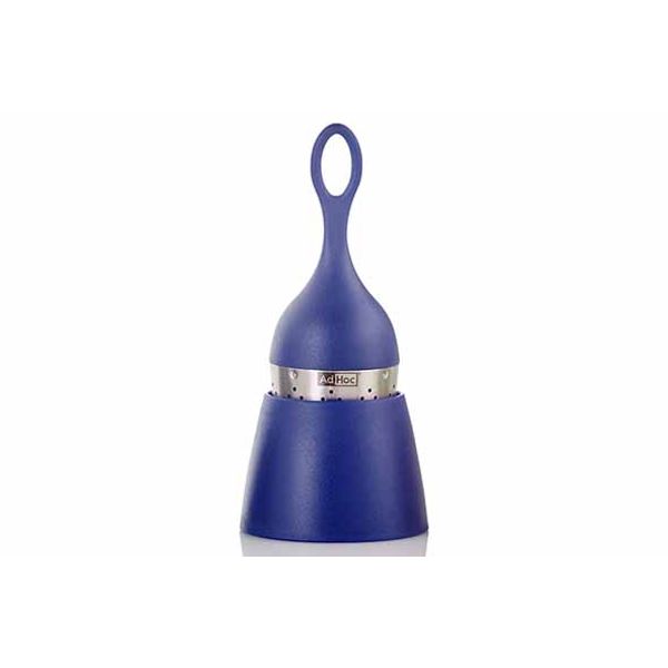 Floatea Thee-ei Donkerblauw Met Houder D4xh12,5cm 