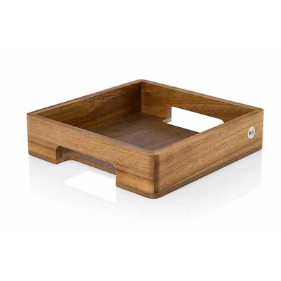 Serve Square Dienblad 25x25xh6cm Acacia-walnoot  Ad Hoc