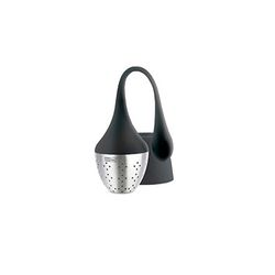 Hangtea Thee-ei Zwart Met Houder D4xh11,5cm 